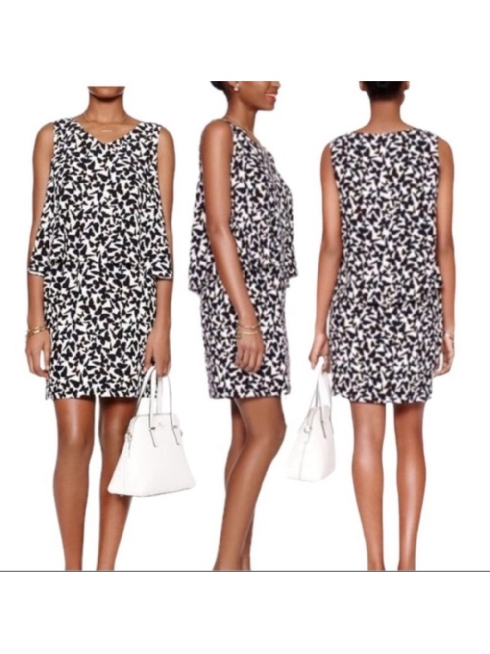 Kate Spade Butterfly Double Layer Dress